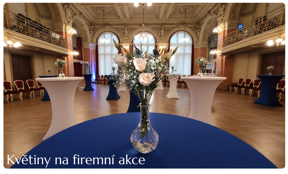 Rychlá a elegantní dekorace pro vaši firemní akci