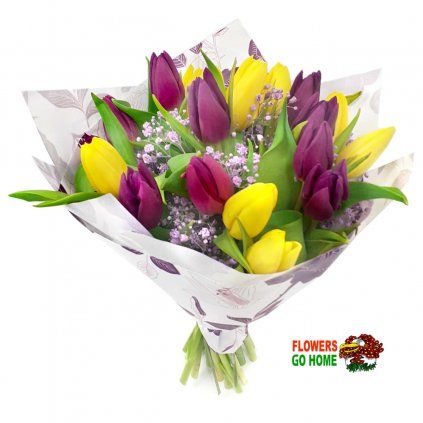 Kytice tulipánů