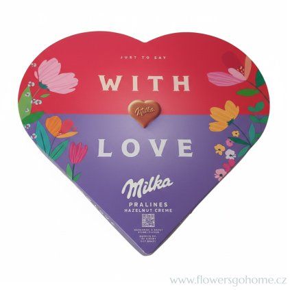Milka srdce Valentýn