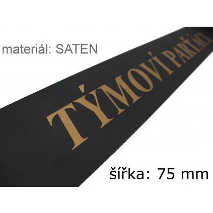 Tisk smuteční stuhy Praha