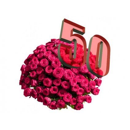50 růží