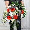 Kytice na pohřeb gerbery