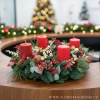 Adventní věnec velký na recepci
